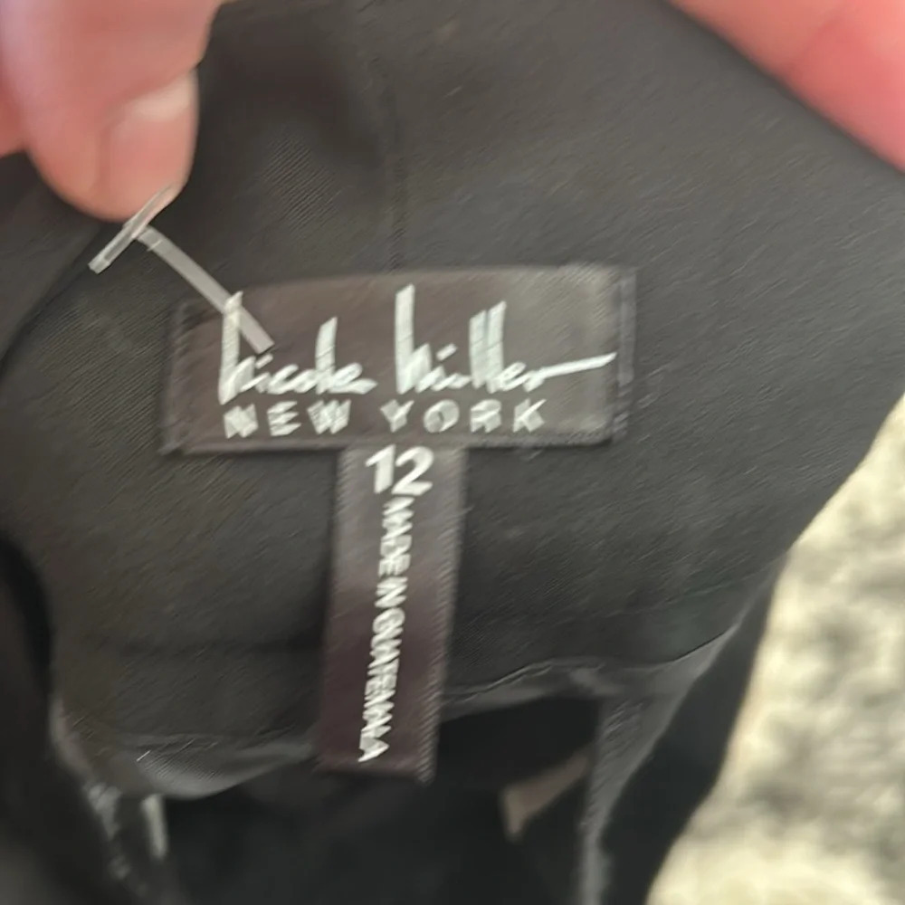 Black Nicole Miller New York Pants - Picture 5 of 6